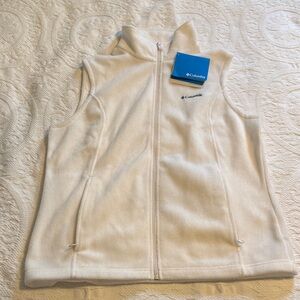 Columbia Ivory Fleece Vest